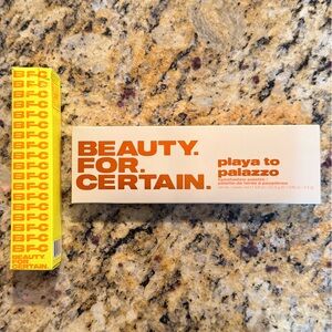 Beauty For Certain Face Primer & Playa to Palazzo Eyeshadow Palette - NIB